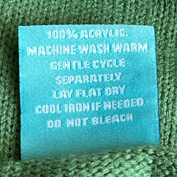 Norther Pole NAMASLEIGH Yogi Santa Ugly Christmas Sweater Size Large - Picture 4 of 4